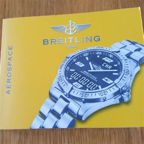 breitling aerospace armband|breitling aerospace user manual.